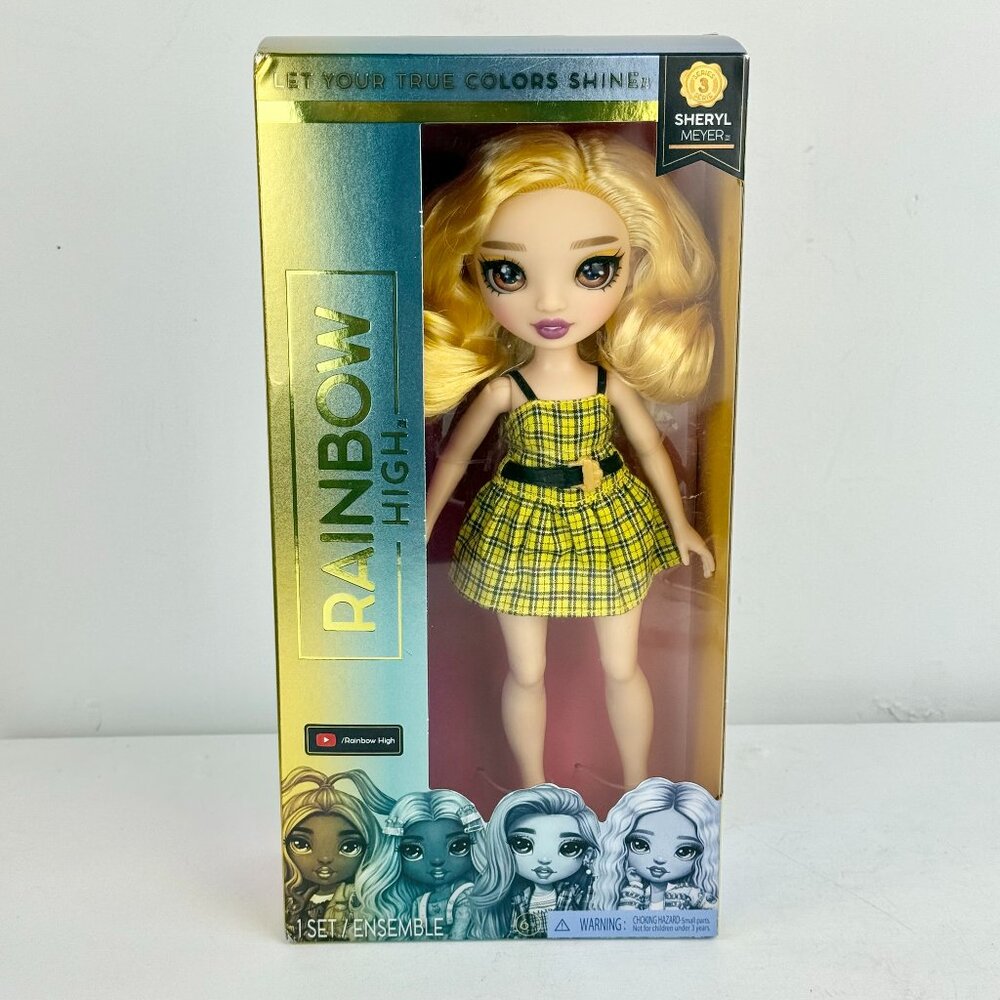Rainbow High Series 3 - SHERYL MEYER Doll Marigold - New In Box